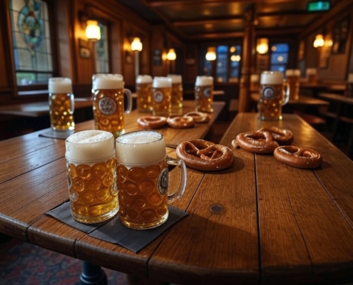 Stammtisch - Friendship table at a favorite tavern